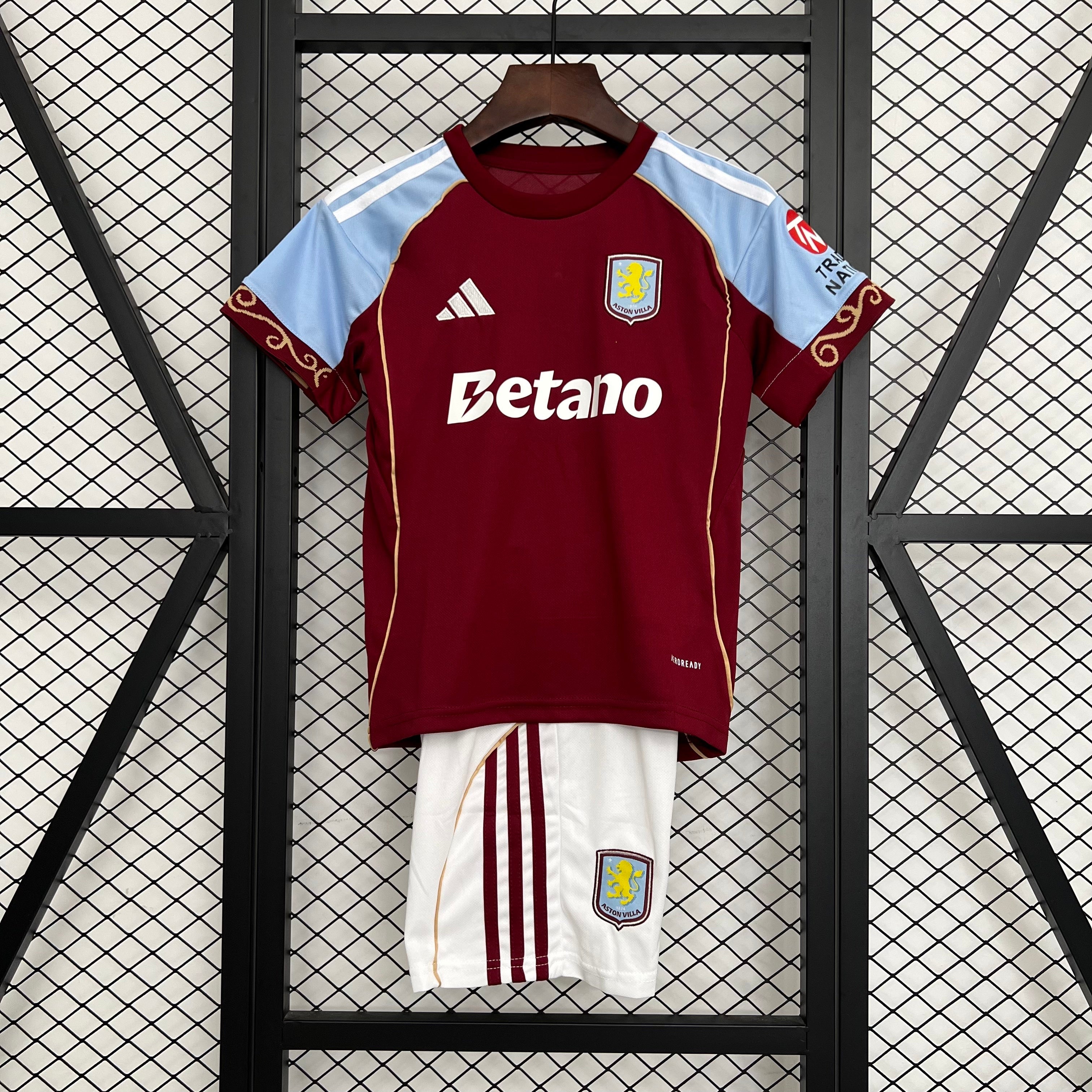 Aston Villa 25/26 Home Kid's