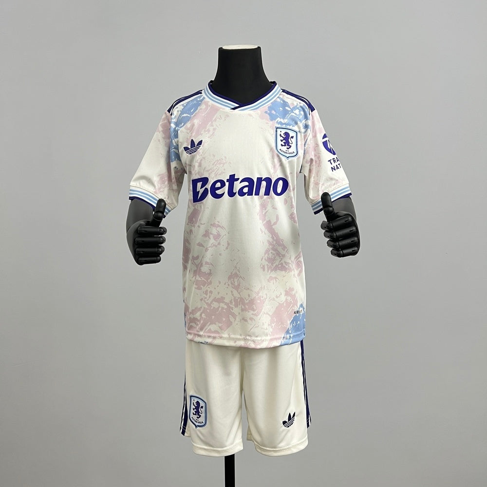 Aston Villa 25/26 Third Kid's